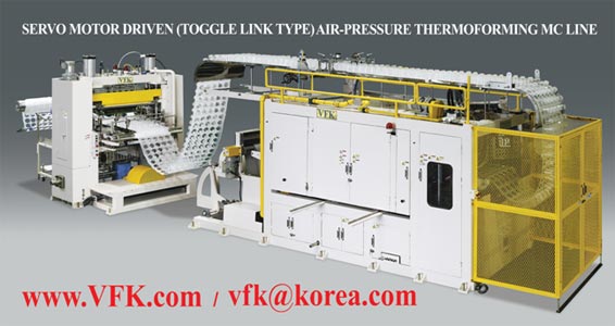 High Speed Air-Pressure ThermoForming MC